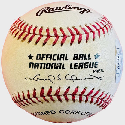 Hideo Nomo Autographed Official National League Baseball (Jsa)