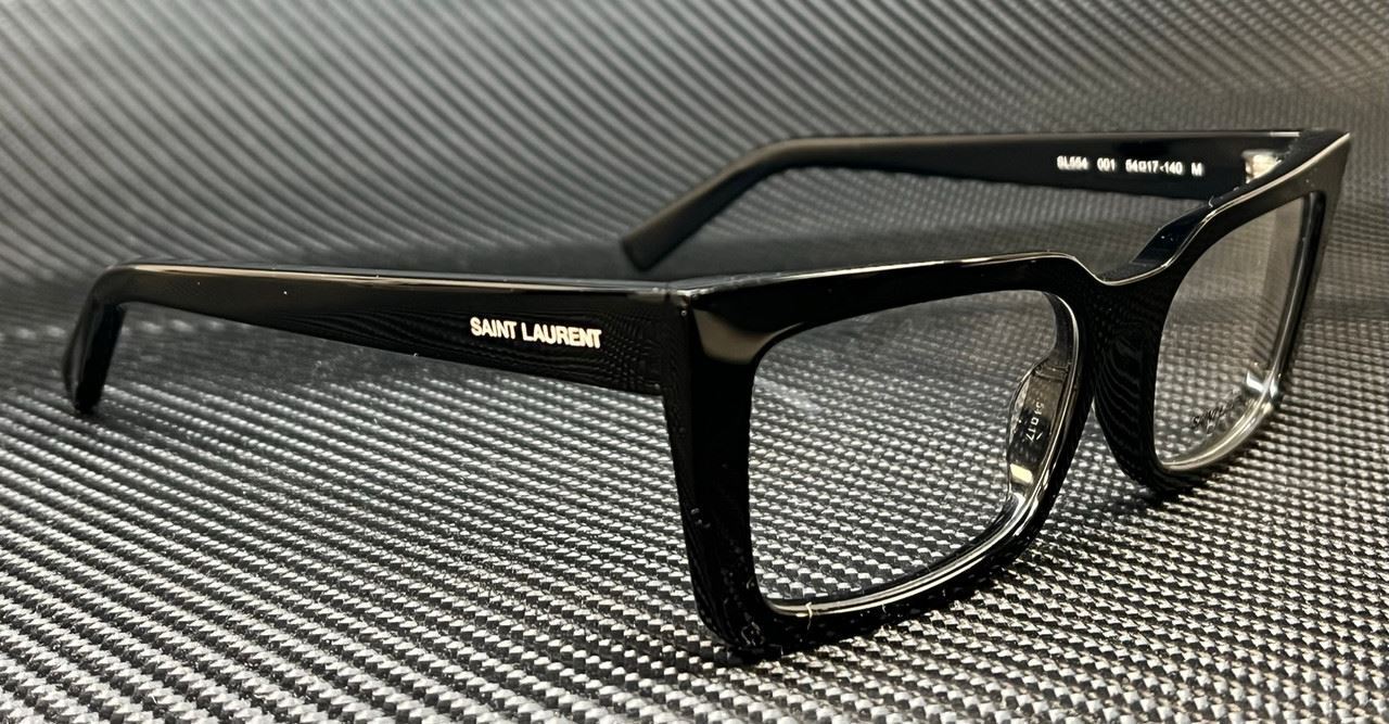 SAINT LAURENT SL 554 001 Black Women's 54 mm