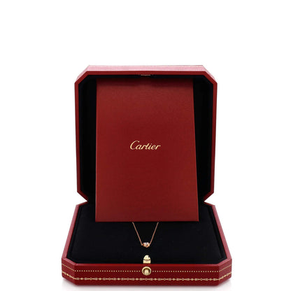 Cartier C De Cartier Necklace 18K Rose Gold And Diamond 0.20-0.29Ct