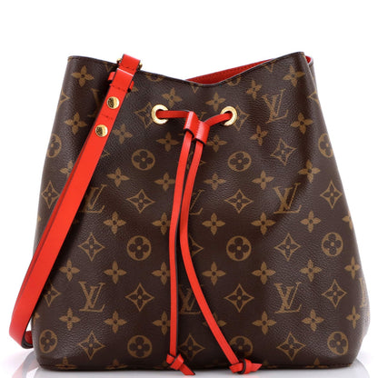 Louis Vuitton Neonoe Handbag Monogram Canvas Mm
