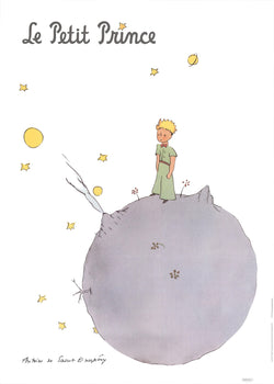 Antoine De Saint Exupery The Little Prince And His Asteroid 