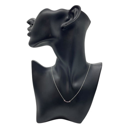 Tiffany & Co. T Smile Mini Necklace K18Wg