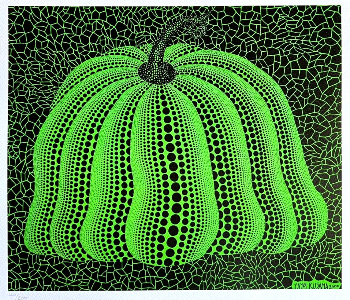 Yayoi Kusama Lithograph Mori Museum Signed O. P.Numbered Limited