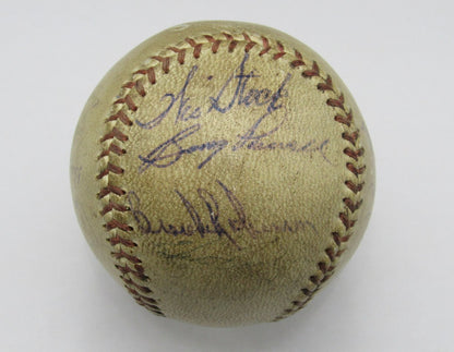 1962 Orioles Team Signed By 15 Baseball Hoyt