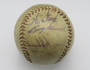 1962 Orioles Team Signed By 15 Baseball Hoyt