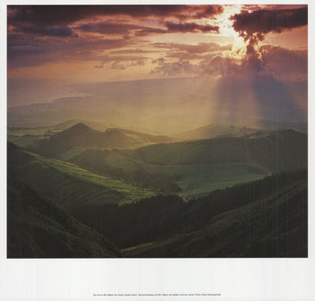 Klaus Tiedge Sunset Of Sao Miguel, The Azores' Largest Island 