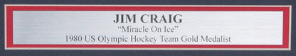 Jim Craig Signed/Autographed 8X10 "Miracle On