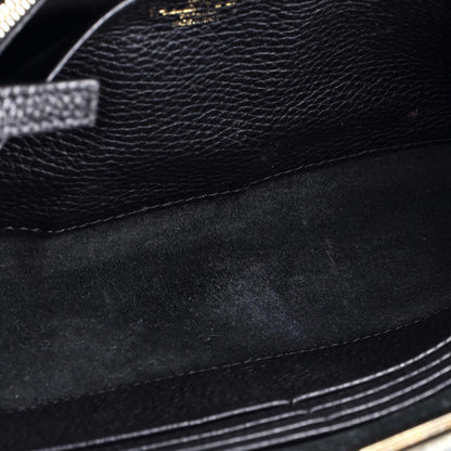 Valentino Garavani Rockstud Flip Lock Flat Pouch Leather Large