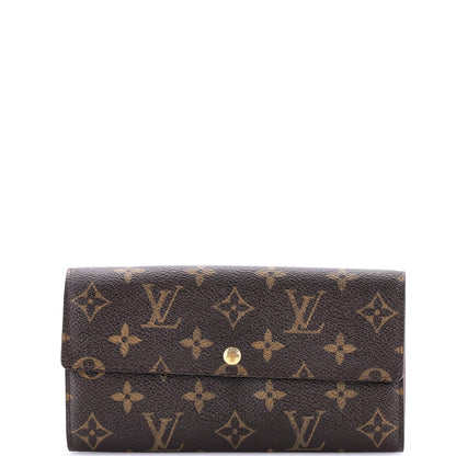 Louis Vuitton Vintage Sarah Wallet Monogram Canvas