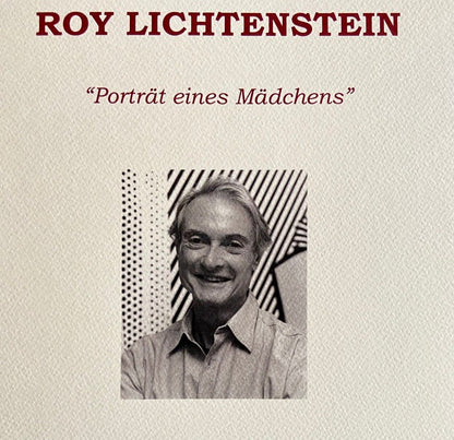 Roy Lichtenstein Lithograph Coa Signed With Pen Stamped Numbered In Pencil Rare