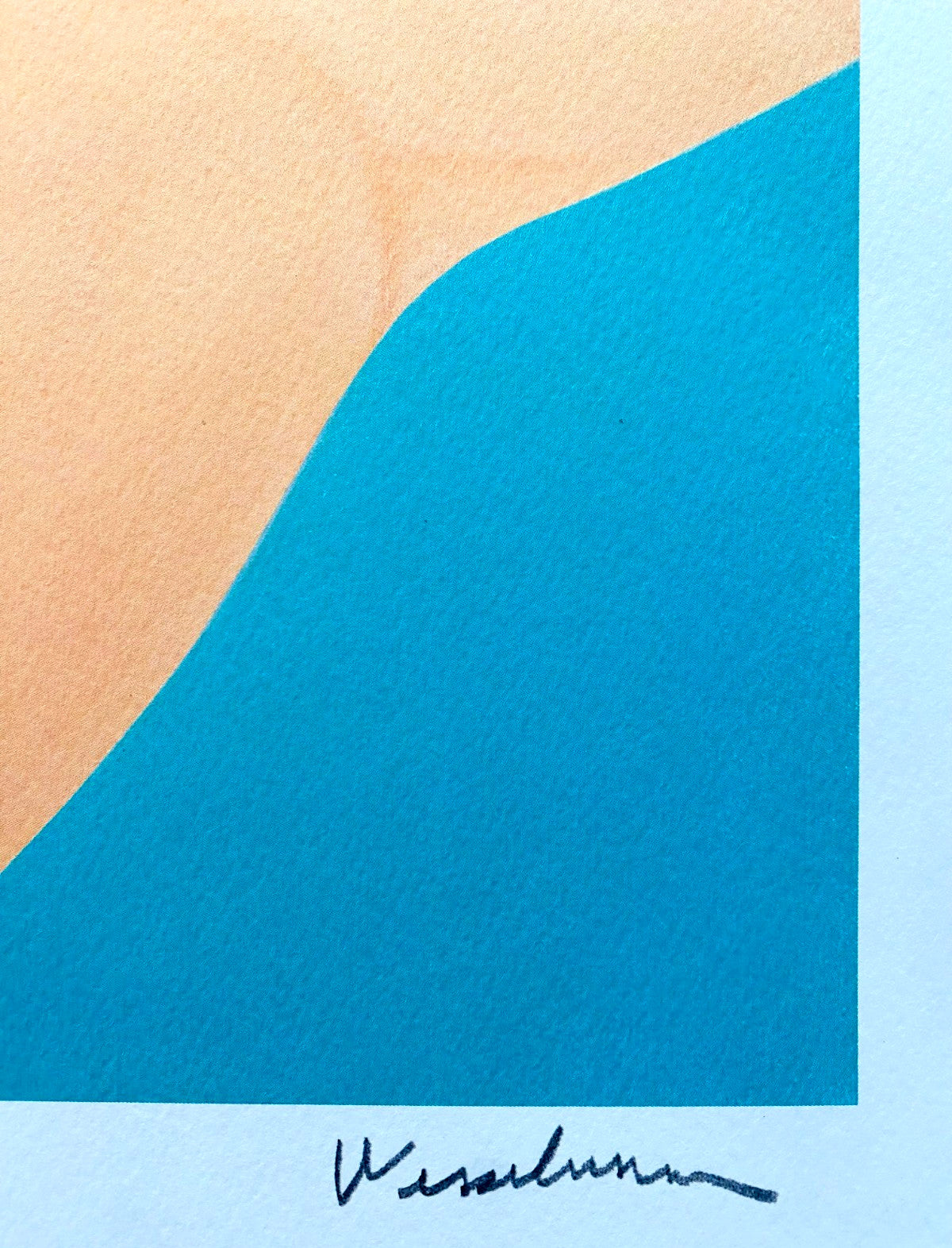 Tom Wesselmann Lithograph Handmade Coa Signed Op Numbered A Hand