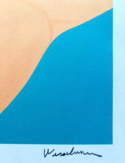 Tom Wesselmann Lithograph Handmade Coa Signed Op Numbered A Hand