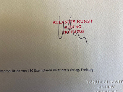 Kurt Schwitters Lithograph (Man Ray Marcel Duchamp Peter Max Ernst Arman)