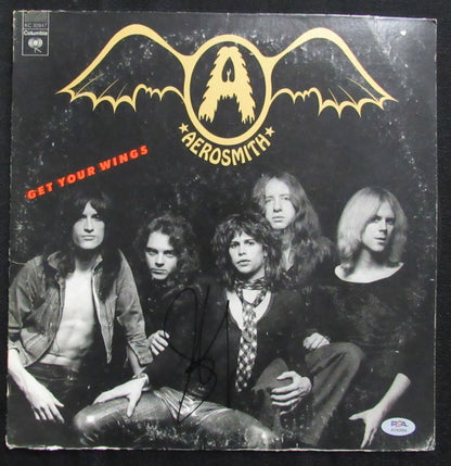 Steven Tyler Signed/Autographed Aerosmith "Get