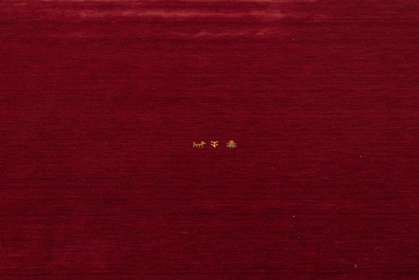 Maroon Red Pictorial Tribal Home Office 9X12 Gabbeh Modern Rug Wool Decor Carpet