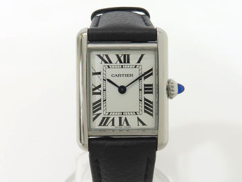 Cartier WSTA0042 Tank Must SM leather belt #048