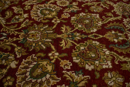 Handmade Chobi Oriental Runner Rug Red & Charcoal