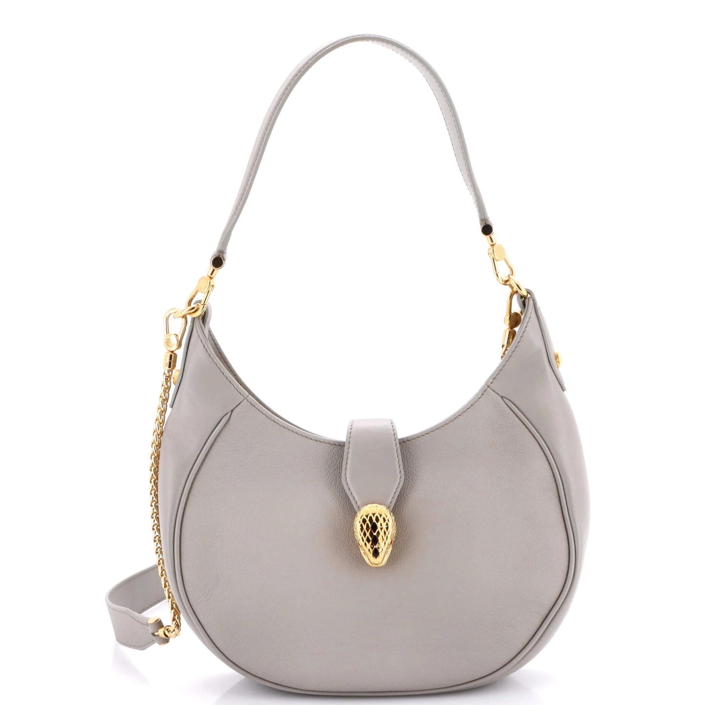 Bvlgari Serpenti Ellipse Crossbody Bag Leather Small