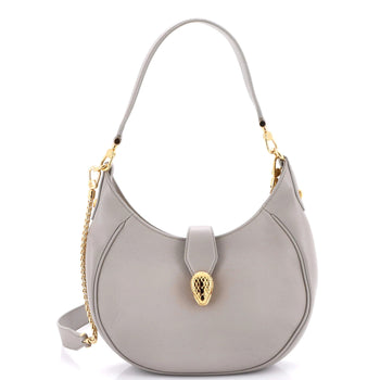 Bvlgari Serpenti Ellipse Crossbody Bag Leather Small