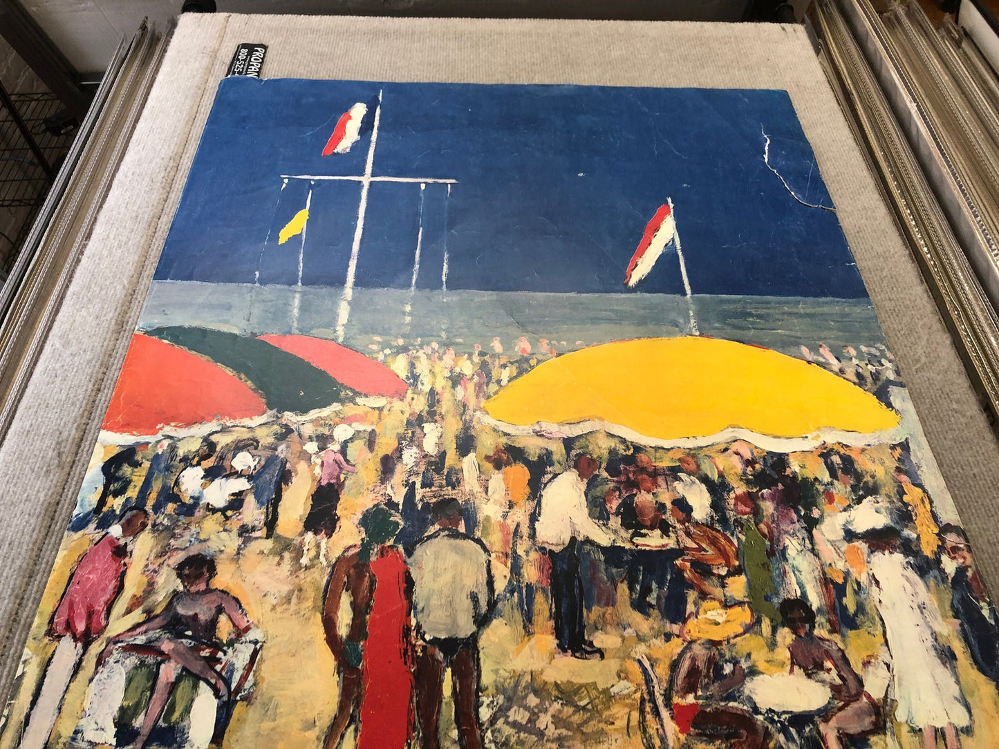 Kees Van Dongen Normandie-Deauville, Le Bar Du Soleil " Poster Im