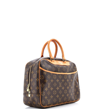 Louis Vuitton Deauville Handbag Monogram Canvas