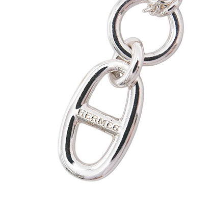 Herms Amulette Chane D'Ancre Necklace Sv925 Silver