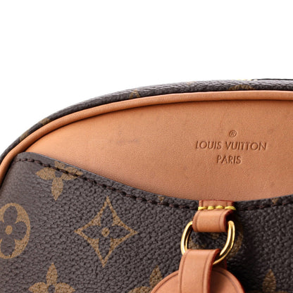 Louis Vuitton Deauville Handbag Monogram Canvas Mini