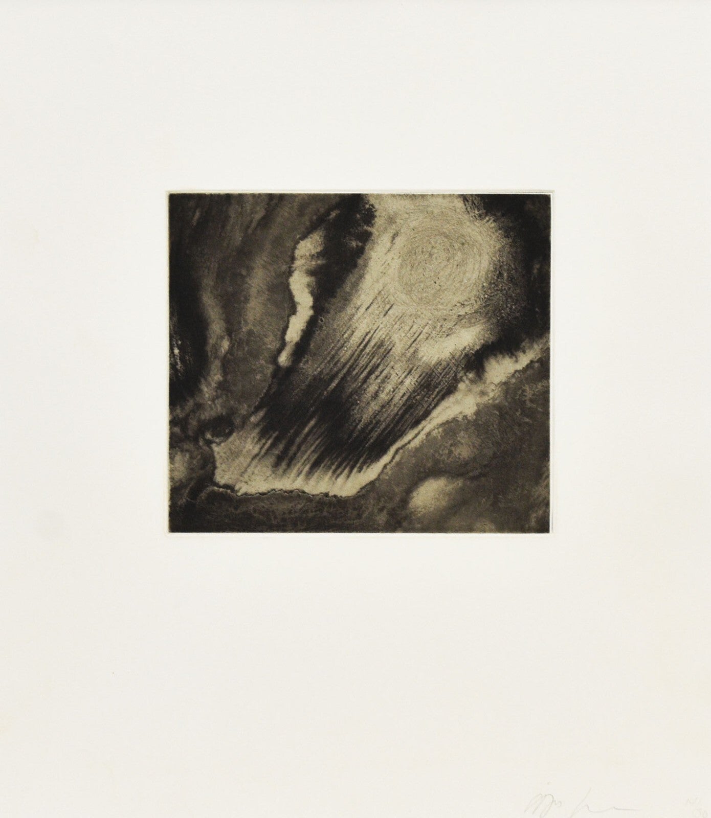 Anish Kapoor "Blackness from Her Womb 9" Etching Limited 30 2000