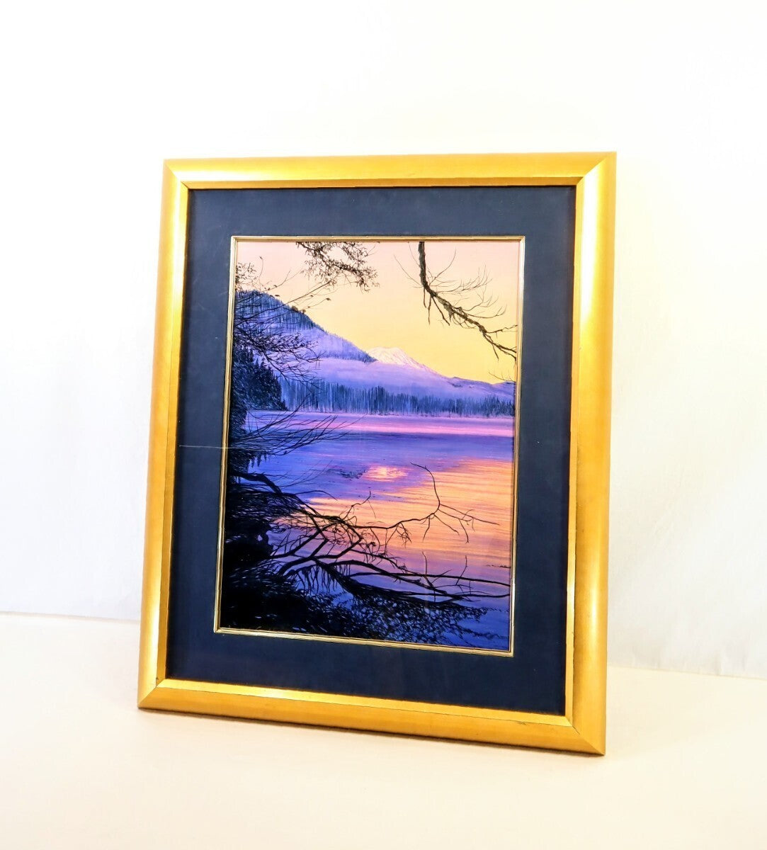 "Glacier Park Dusk" By David Maes Gallegos Signed Original Acrylic Painting