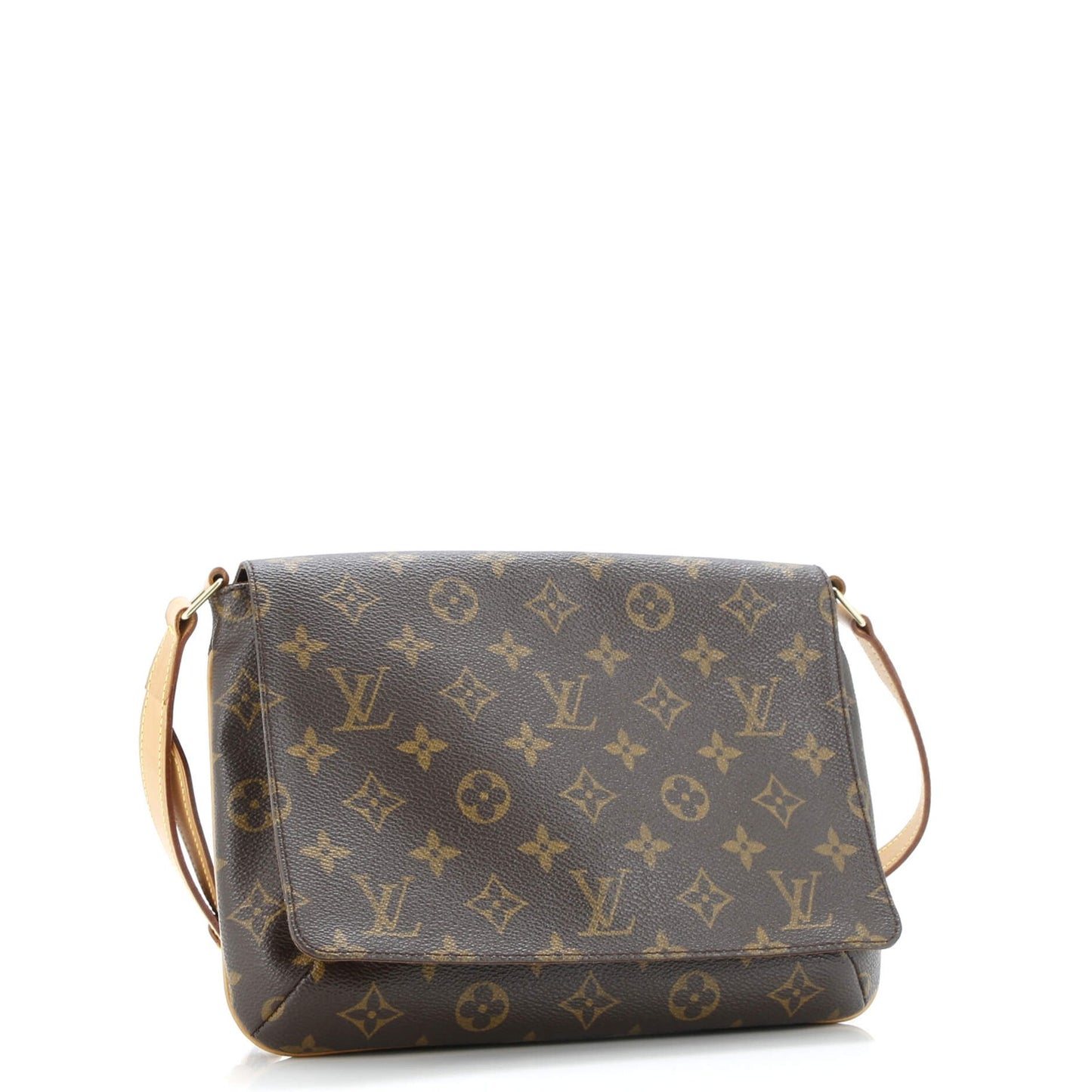 Louis Vuitton Musette Tango Handbag Monogram Canvas