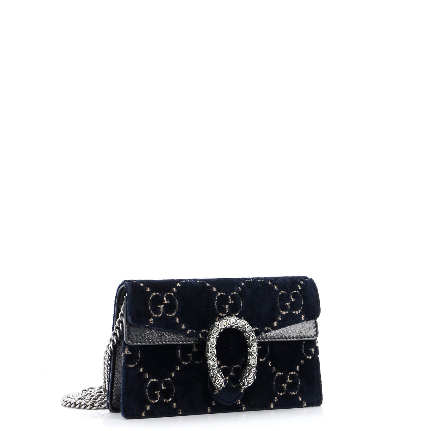 Gucci Dionysus Bag Gg Velvet Super Mini