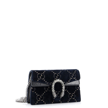 Gucci Dionysus Bag Gg Velvet Super Mini
