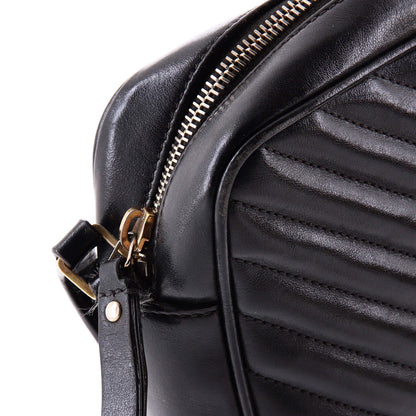 Saint Laurent Lou Camera Bag Matelasse Chevron Leather Small