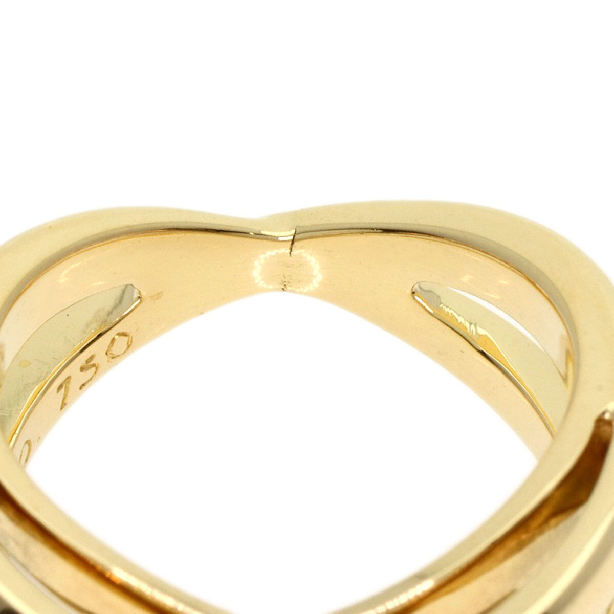 Tiffany&Co.   Ring Cross K18 Yellow Gold