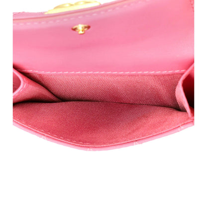 Chanel Boy Trifold Flap Wallet Quilted Lambskin Small