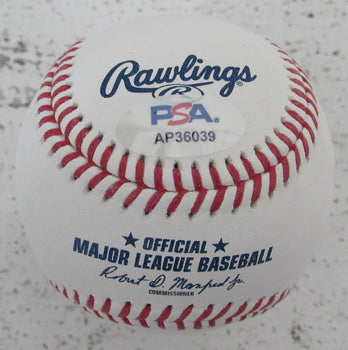 Mike Trout Signed/Autographed Oml Baseball Los