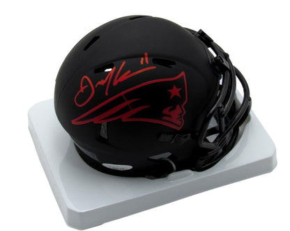 Julian Edelman Autographed Eclipse Mini Football