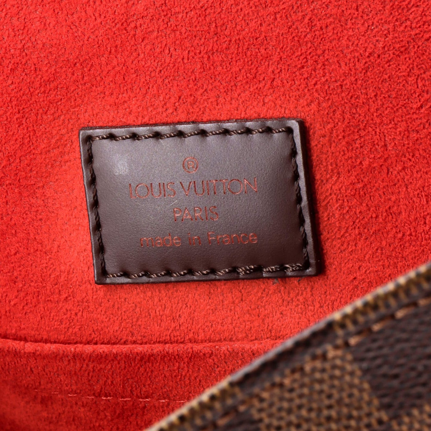 Louis Vuitton Sac Plat Bag Damier