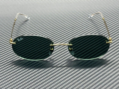 RAY BAN RB3767 001 71 Gold Dark Green Unisex 54 mm Sunglasses