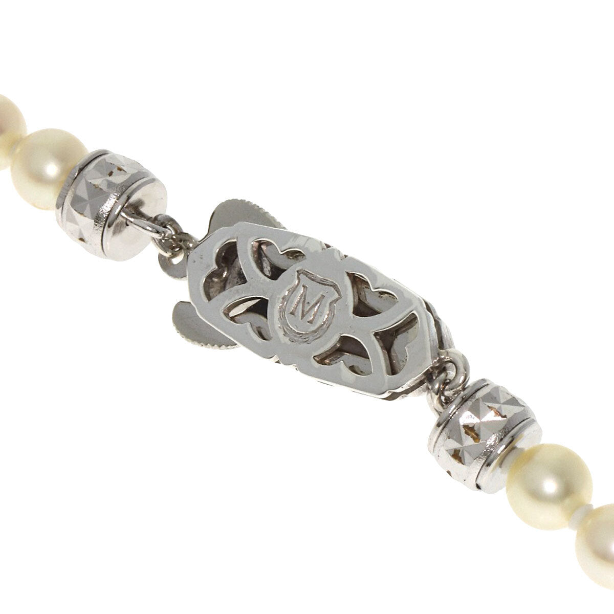 MIKIMOTO   Necklace Pearl Pearl Metal