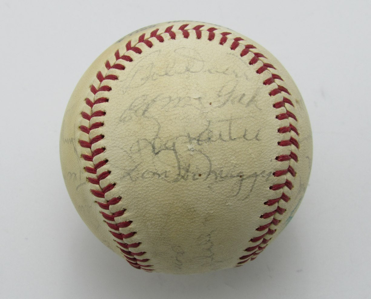 1946 Boston Red Sox Reunion Team Signed/Autographed (20) Onl Baseball 194494