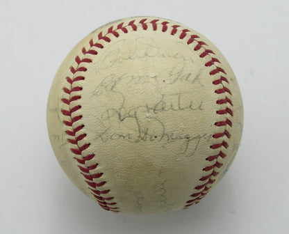 1946 Boston Red Sox Reunion Team Signed/Autographed (20) Onl Baseball 194494