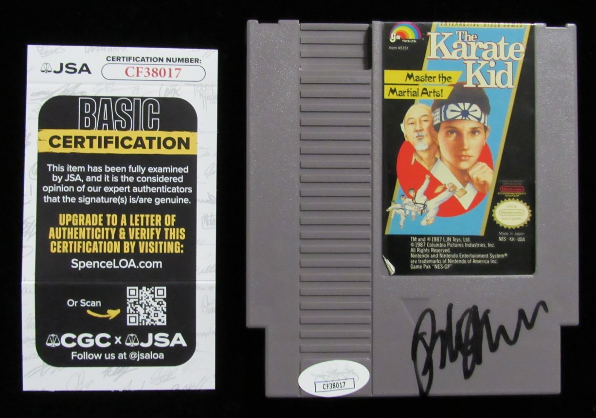Ralph Macchio Karate Kid Signed/Autographed