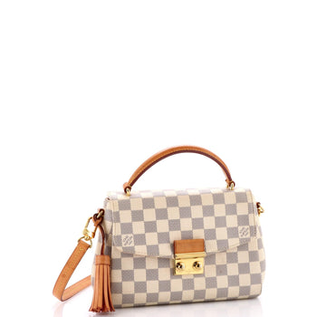 Louis Vuitton Croisette Handbag Damier