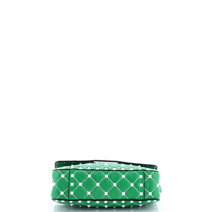 Valentino Garavani Free Rockstud Spike Flap Bag Quilted Leather Small