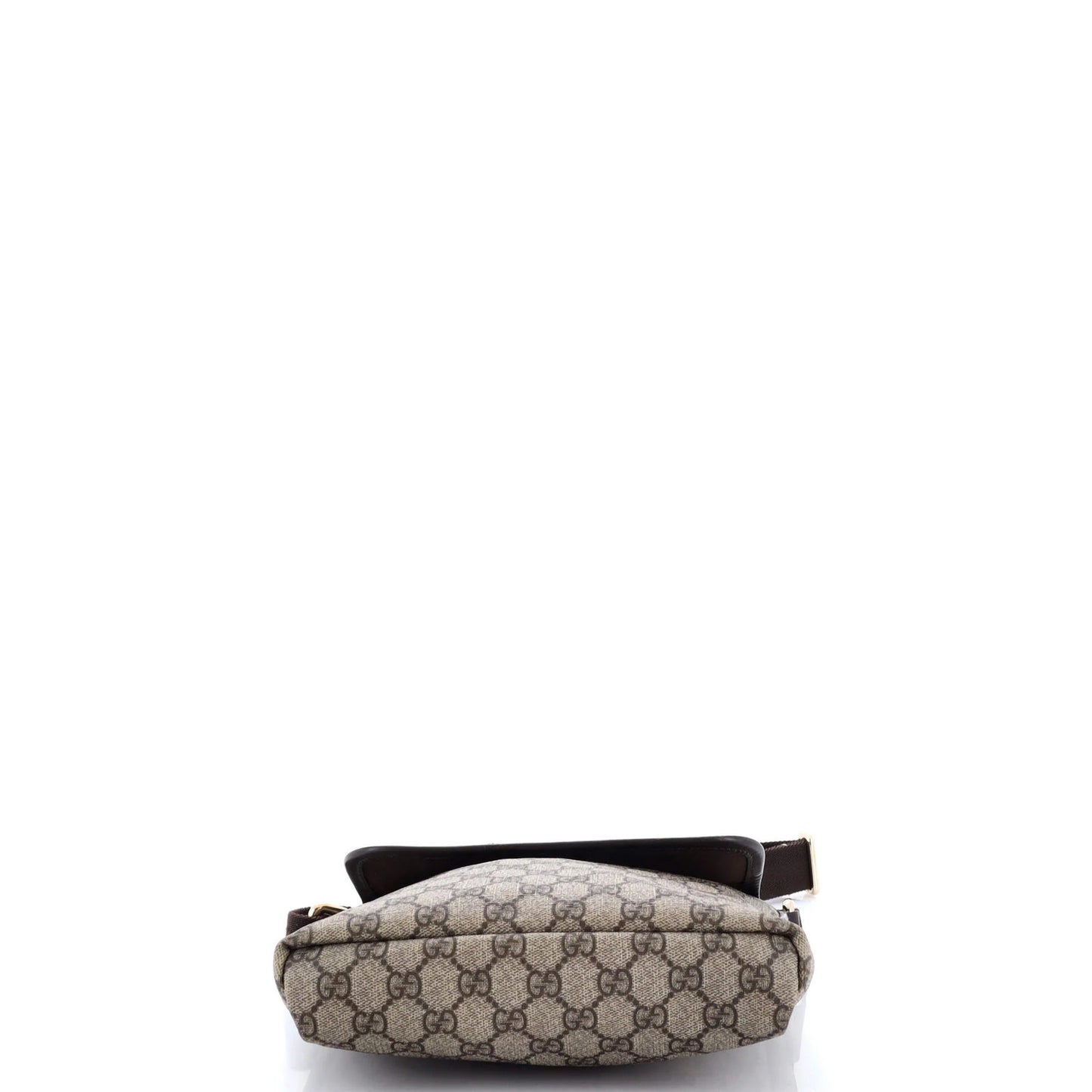Gucci Flap Messenger Gg Coated Canvas Small