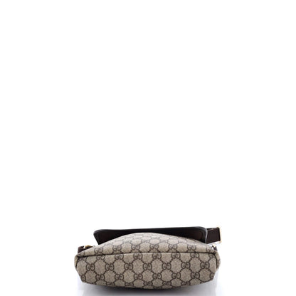 Gucci Flap Messenger Gg Coated Canvas Small