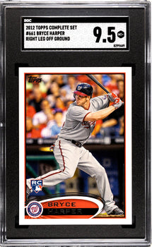 Bryce Harper 2012 Topps Complete Set #661 Sgc 9.5