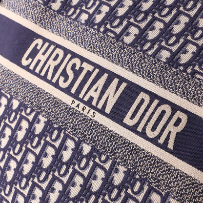 Christian Dior Book Tote Oblique Canvas Large