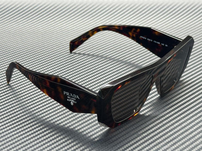 PRADA PR B18S 17N06B Root Tortoise Dark Brown Women's 53 mm Sunglasses